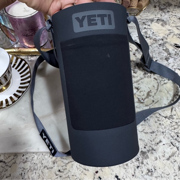 YETI Vibrant Orange and Sleek Black Bottle - Picture 13 of 16